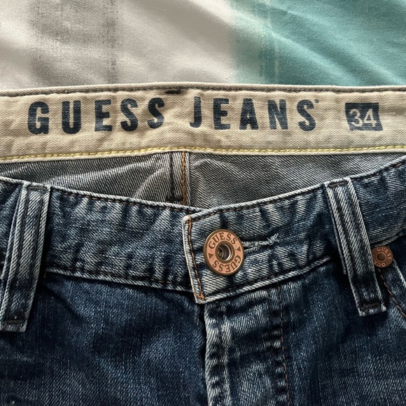 Vintage Guess Men’s Jeans - W34 L32 - 90s - Excellent Condition - Picture 6 of 11